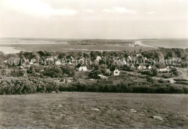 Kloster Hiddensee Landschaftspanorama