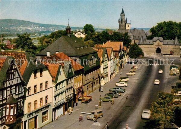 Friedberg Hessen Kaiserstrasse Burg Turm