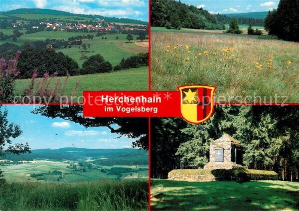 Herchenhain Landschaftspanorama Gedenkstaette des VHC