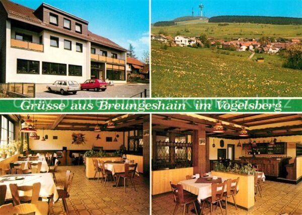 Breungeshain Restaurant Pension Touristen Ruh Landschaftspanorama