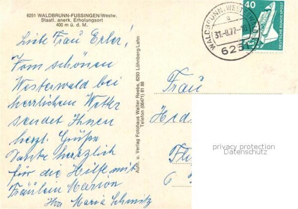 Fussingen Sommerfrische Ortsansichten Kirche – Bild 2