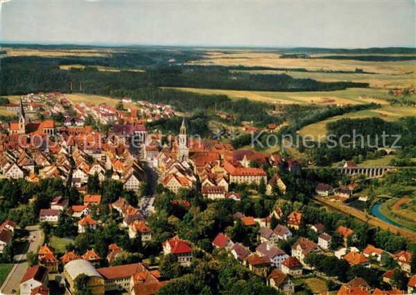 Rottweil Neckar Ehemalige Freie Reichsstadt Fliegeraufnahme
