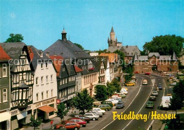 Friedberg Hessen Kaiserstrasse Burg Adolfsturm