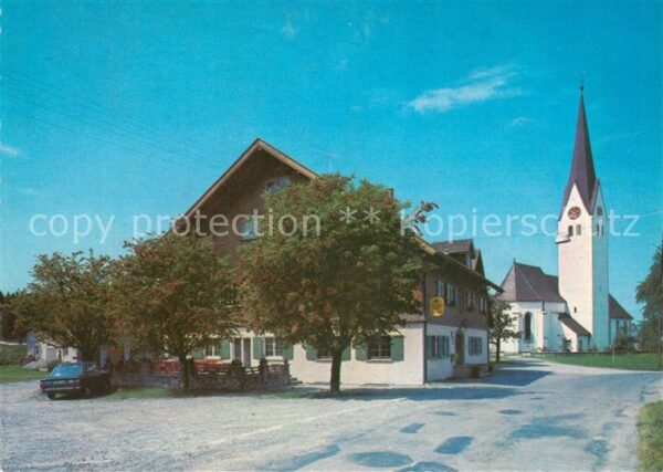 Deuchelried Gasthof Adler Kirche