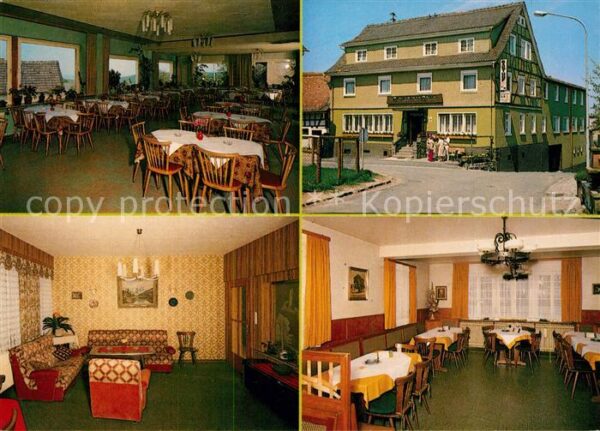 Neunkirchen Modautal Gasthof Pension Zum gruenen Baum