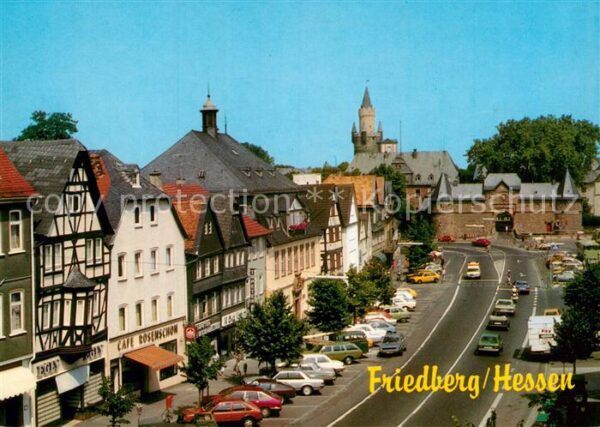 Friedberg Hessen Kaiserstrasse Burg Adolfsturm