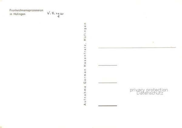 Huefingen Fronleichnamsprozession – Bild 2