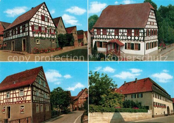 Helmstadt-Bargen Fachwerkhaeuser Gasthof