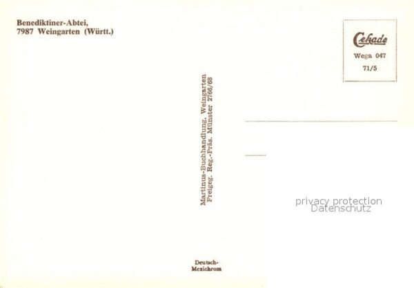 Weingarten Wuerttemberg Benediktiner Abtei Fliegeraufnahme – Bild 2