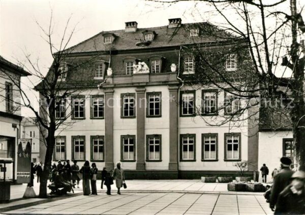 Weimar Thueringen Wittumspalais Schillerstrasse Geschichte