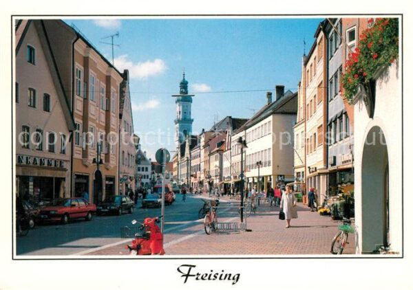 Freising Oberbayern Untere Hauptstrasse Kirche