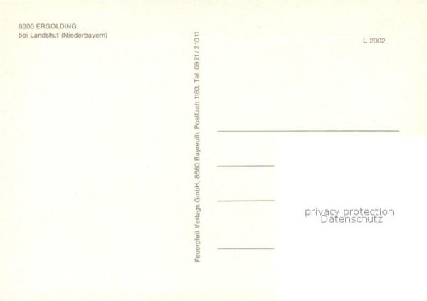 Ergolding Brunnen Ortspartie Schule Wohnsiedlung – Bild 2