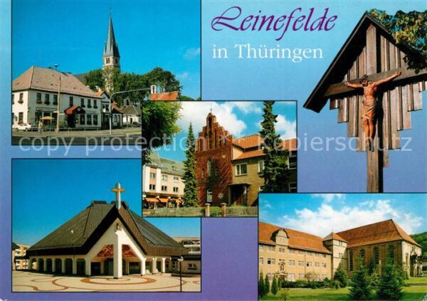 Leinefelde Kirchen Reifenstein Krankenhaus ehemaliges Kloster Kreuz