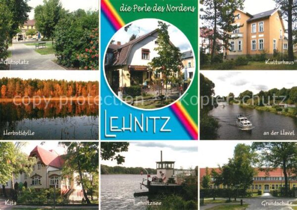 Lehnitz Gutsplatz Herbstidylle Kita Lehnitzsee Kulturhaus Havel Schule