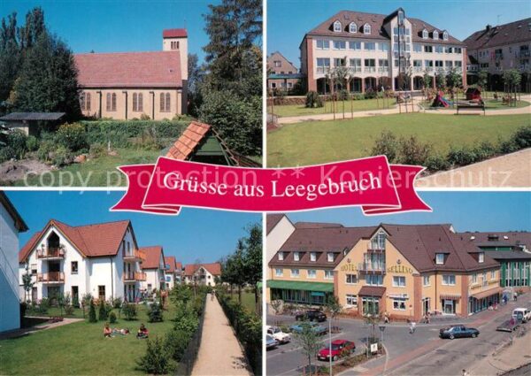 Leegebruch Kirche Rathaus Birkenhof Hotel Bellino