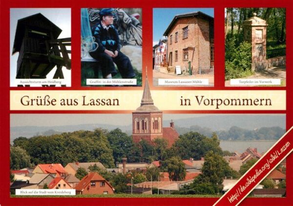 Lassan Aussichtsturm Heidberg Graffiti Museum Lasssaner Muehle Torpfeiler Vorwer