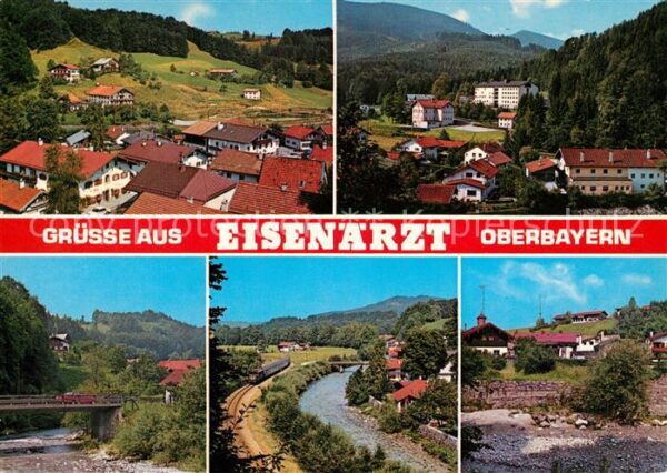 Eisenaerzt Teilansichten Luftkurort Bayerische Alpen
