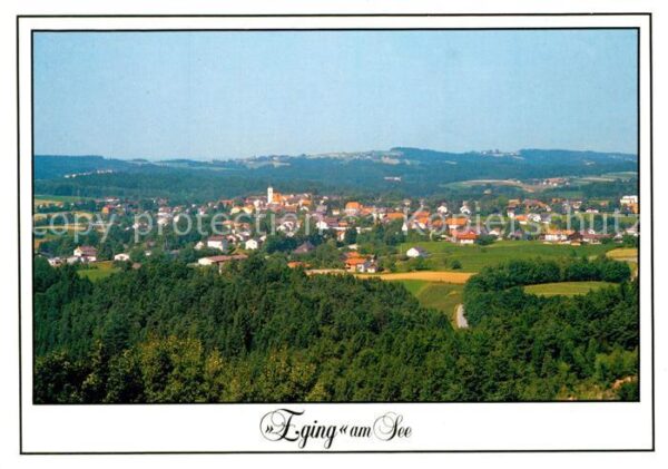 Eging See Panorama Erholungsort