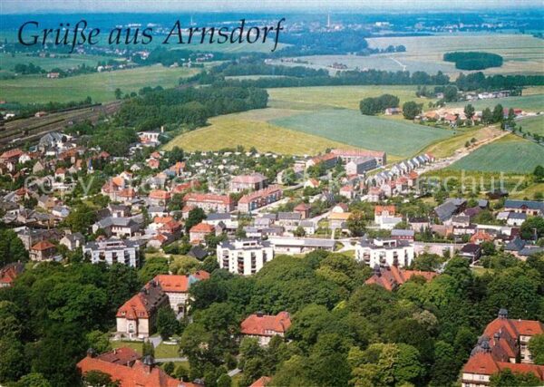 Arnsdorf Dresden Fliegeraufnahme