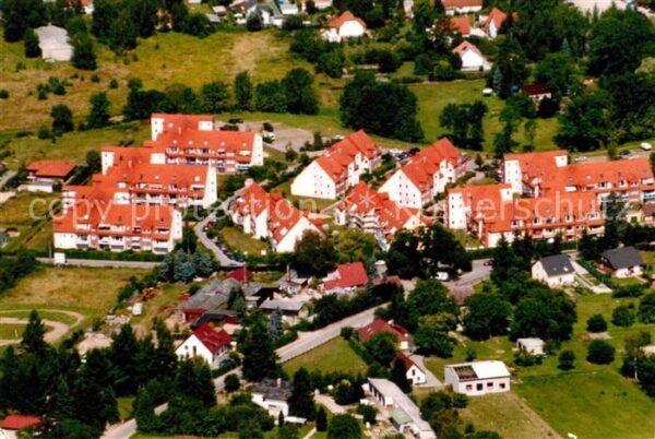 Muencheberg Rosenstrasse Am Diebsgraben Fliegeraufnahme