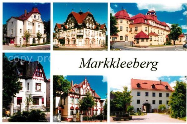 Markkleeberg Historische Gebaeude Rathaus Torbogen