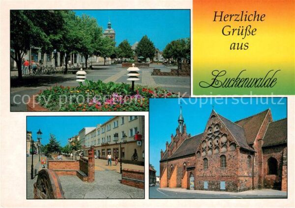 Luckenwalde Boulevard Stadtkirche St Johannes