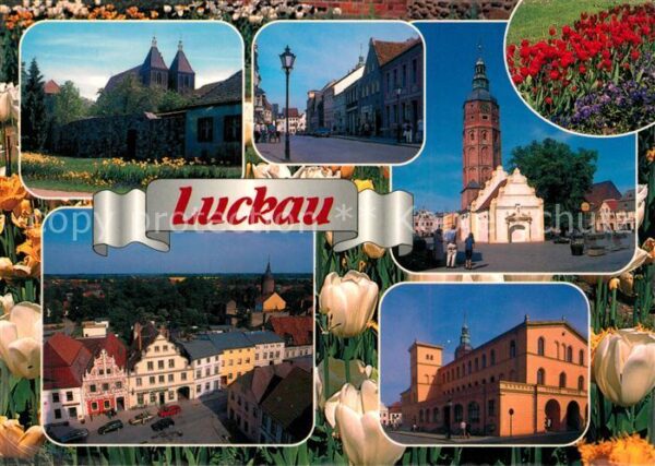 Luckau Niederlausitz Pfarrkirche St Nikolai Hauptstrasse Hausmannsturm Markt Rat