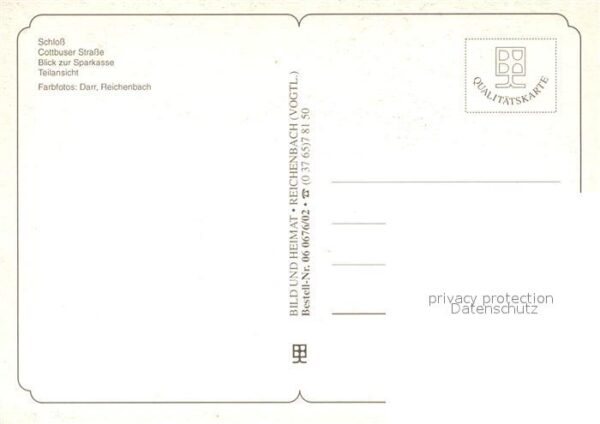 Vetschau Spreewald Schloss Cottbuser Strasse Sparkasse Teilansicht – Bild 2