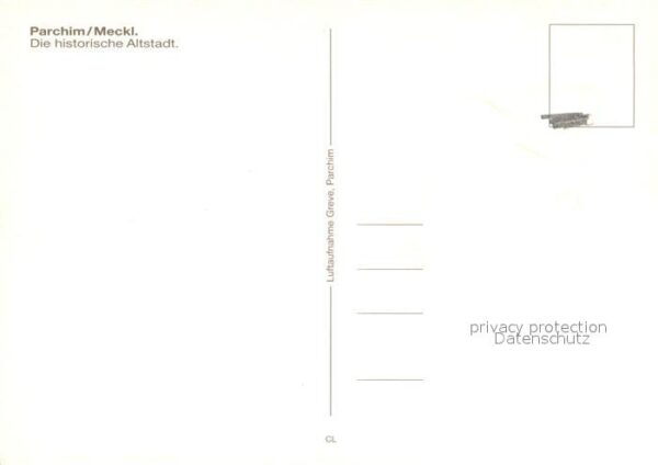 Parchim Historische Altstadt Fliegeraufnahme – Bild 2