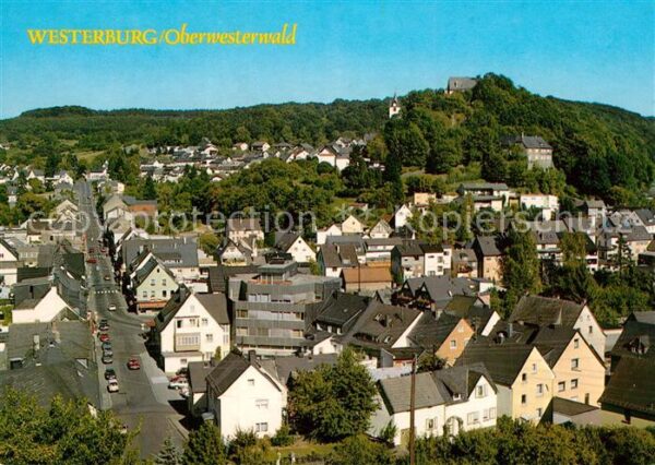 Westerburg Westerwald Stadtpanorama