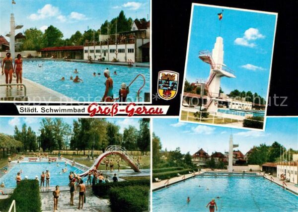Gross-Gerau Staedtisches Schwimmbad Sprungturm