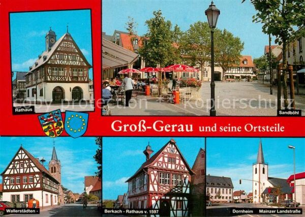 Gross-Gerau und seine Ortsteile