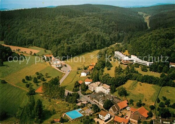 Grasellenbach Kurhotel Luftkurort Fliegeraufnahme