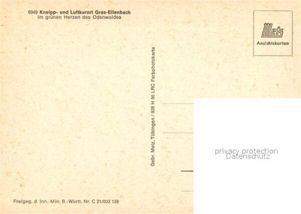Grasellenbach Luftkurort Odenwald Fliegeraufnahme – Bild 2