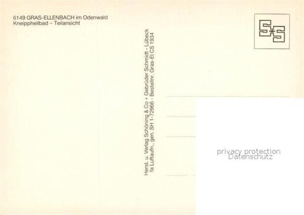 Grasellenbach Luftkurort Odenwald Fliegeraufnahme – Bild 2