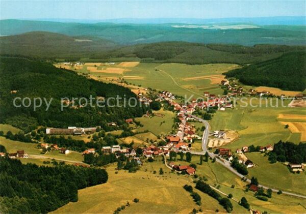 Grasellenbach Kneipp- und Luftkurort im Odenwald Fliegeraufnahme