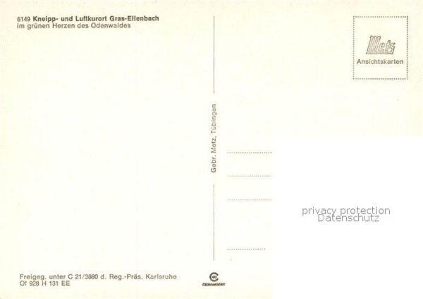 Grasellenbach Kneipp- und Luftkurort im Odenwald Fliegeraufnahme – Bild 2