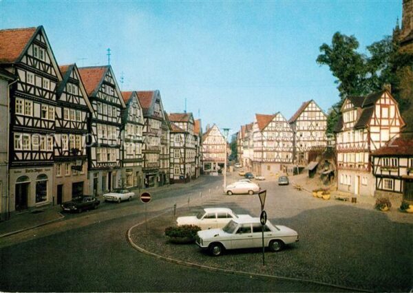 Homberg Efze Innenstadt Fachwerkhaeuser