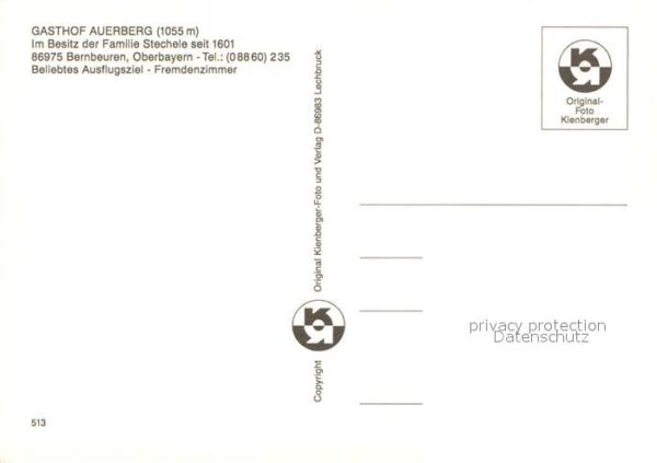 Bernbeuren Gasthof Auerberg Kirche – Bild 2