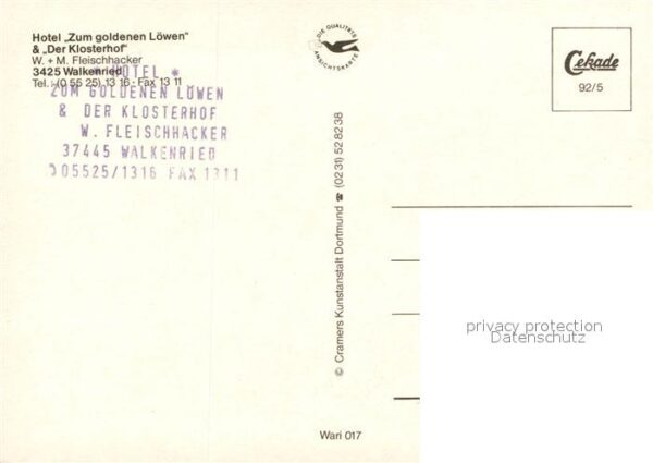 Walkenried Hotel Zum goldenen Loewen Fachwerkhaus – Bild 2