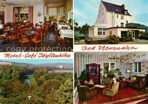 Bad Neuenahr-Ahrweiler Hotel Cafe Idyllenhoehe Landschaftspanorama