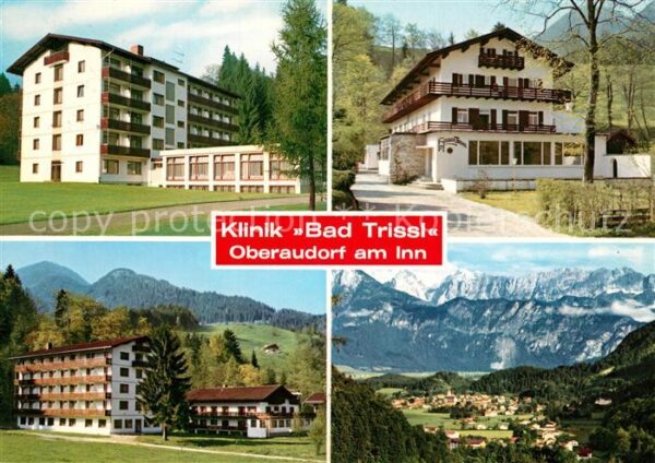 Oberaudorf Klinik Bad Trissl Landschaftspanorama Kaisergebirge