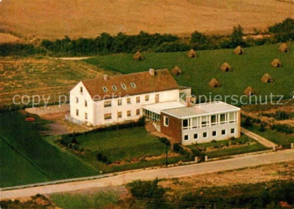 Grosshabersdorf Freizeitheim des CVJM Fuerth Fliegeraufnahme
