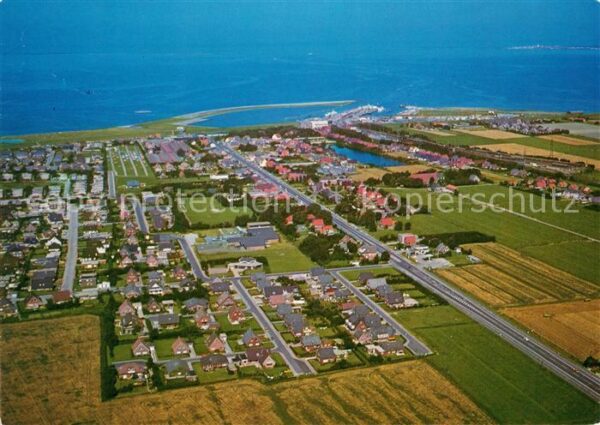 Norden Norddeich Ostfriesland Nordseebad Fliegeraufnahme