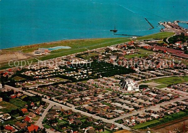 Norden Norddeich Ostfriesland Nordseebad Fliegeraufnahme