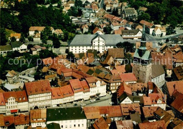 Osterode Harz Innenstadt Fliegeraufnahme