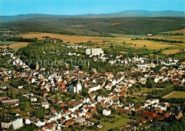 Bad Camberg Kneippheilbad Taunus Grosser Feldberg Fliegeraufnahme