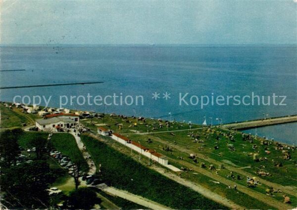 Burhave Nordseebad Fliegeraufnahme