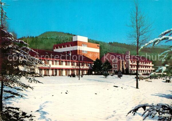 Hachen Sauerland Sauerlandklinik im Winter