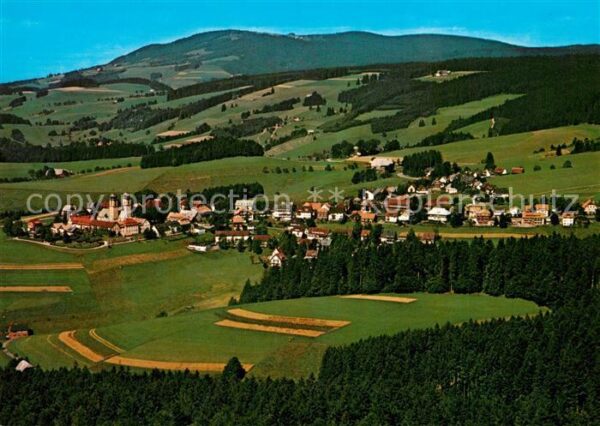 St Maergen Hoehenluftkurort Schwarzwald Fliegeraufnahme